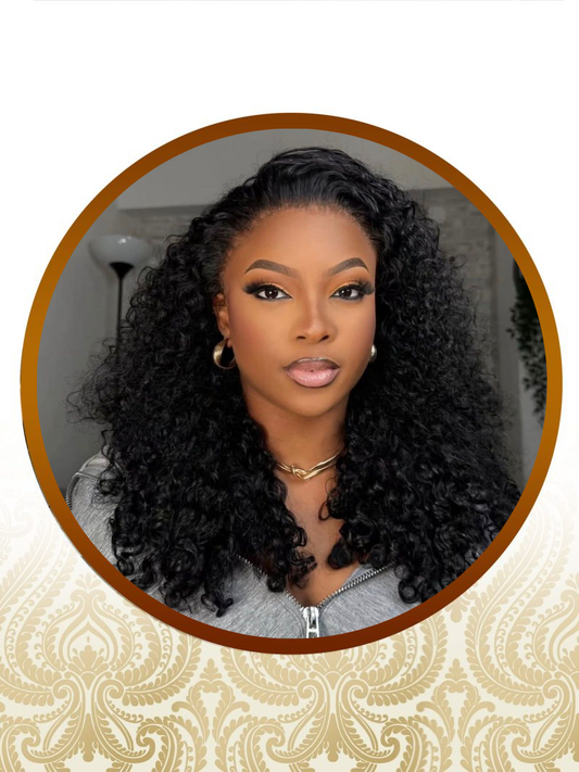 20" Burmese Luxury Glueless 5x5  Wear and Go S.S.D Peruca Curly Unit