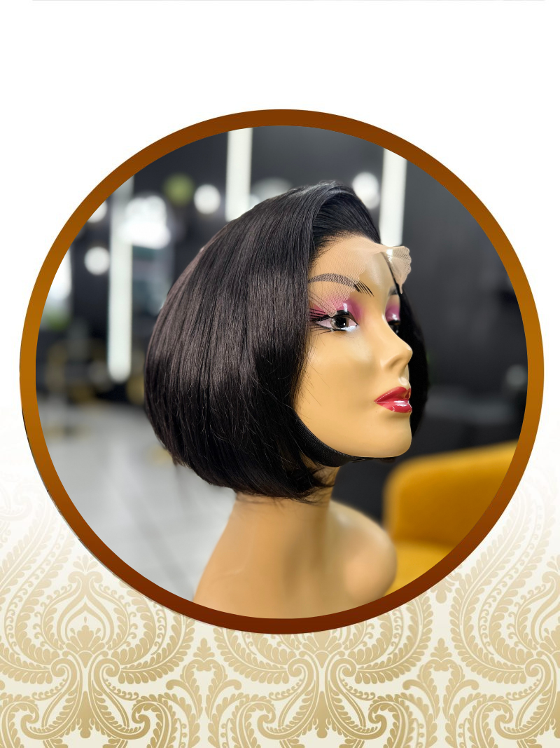 Boss Lady Glueless 5x5 Double-Drawn Full Density Ready-to-Go Lace Pixie Unit