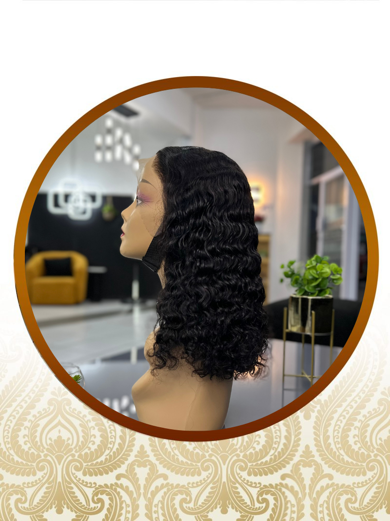 14" Vietnamese Lace Frontal Curls