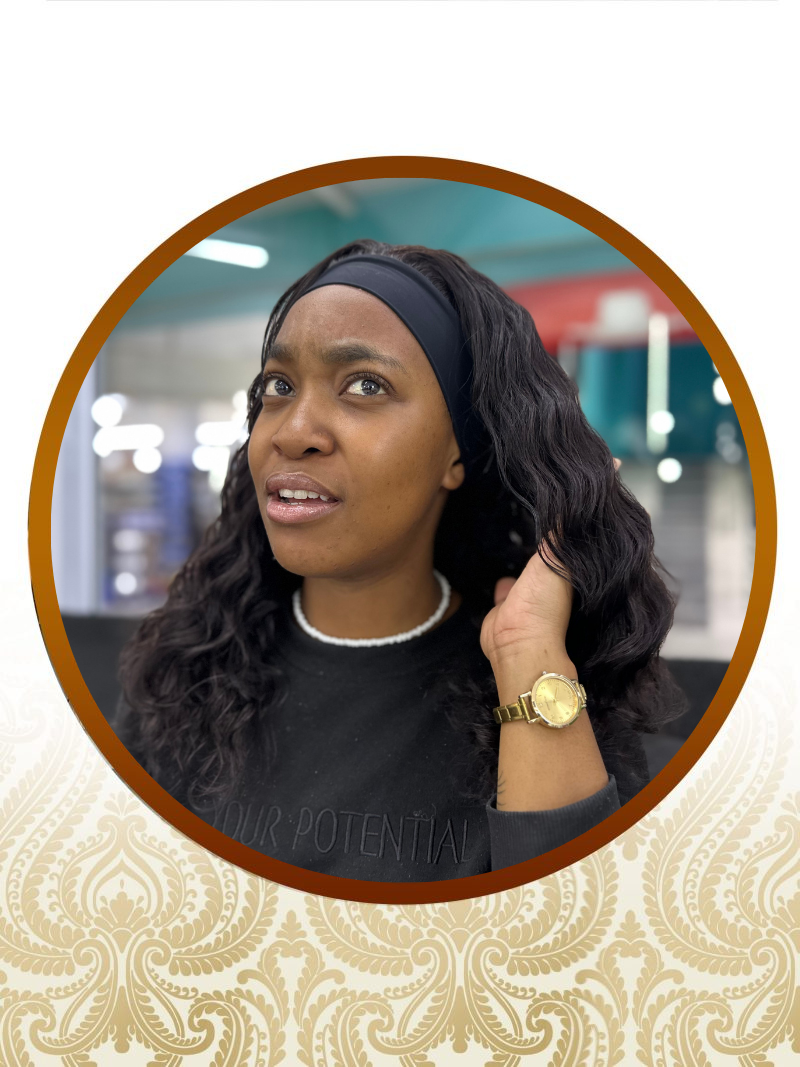 18″ Remi Loose-Deepwave Headband Unit