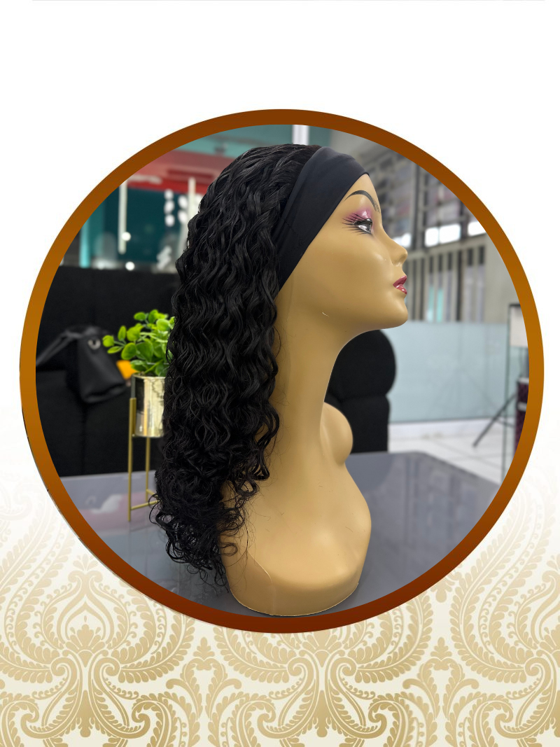 20″ Remi Water Curl Headband Unit