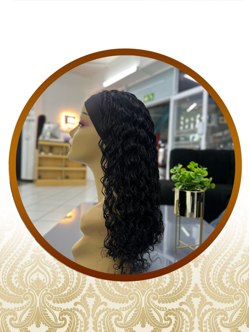 20″ Remi Water Curl Headband Unit