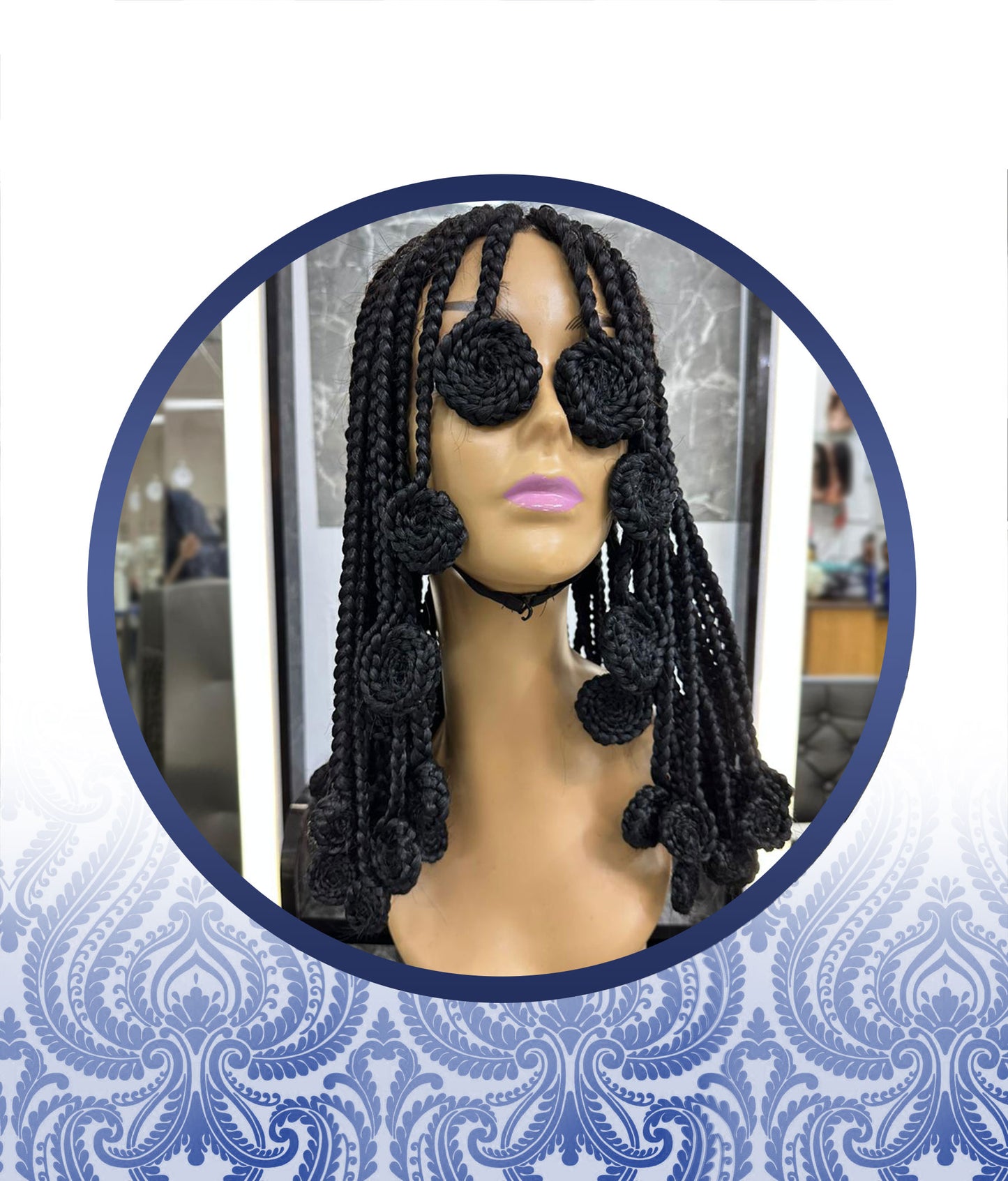 Koroba Braided Fringe Wig