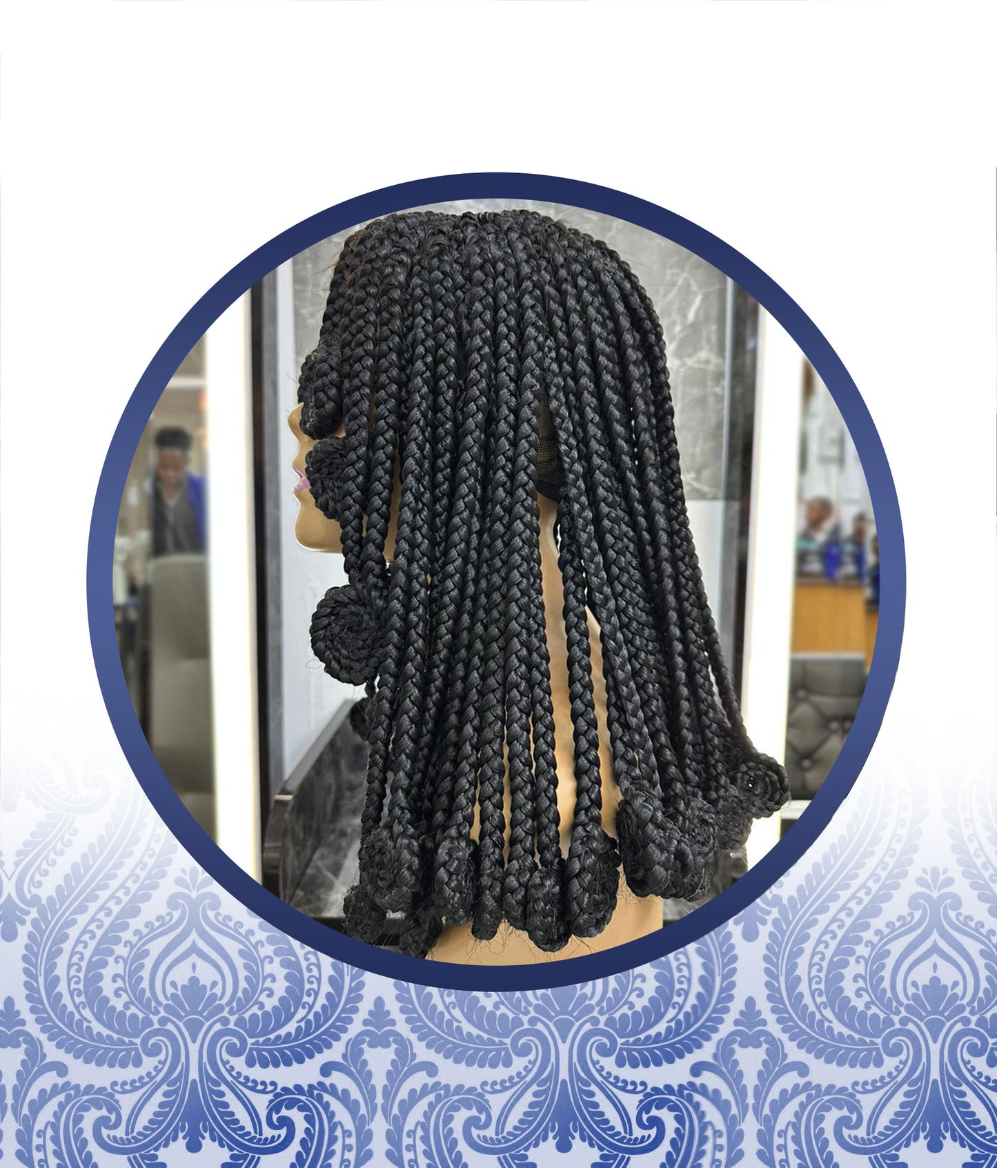 Koroba Braided Fringe Wig