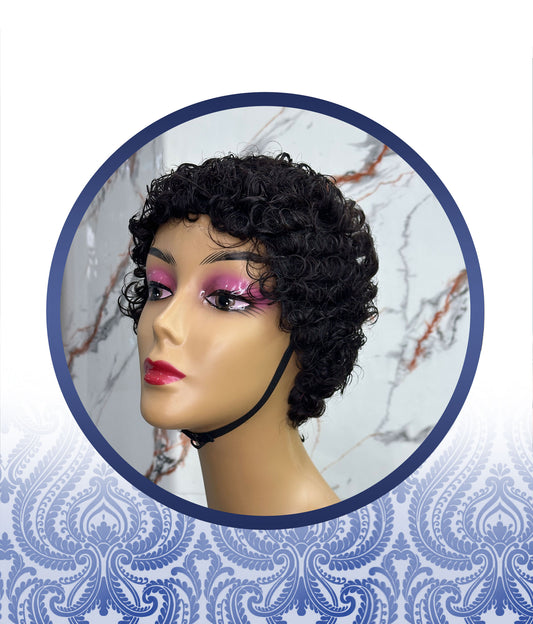Curly Perm Wig
