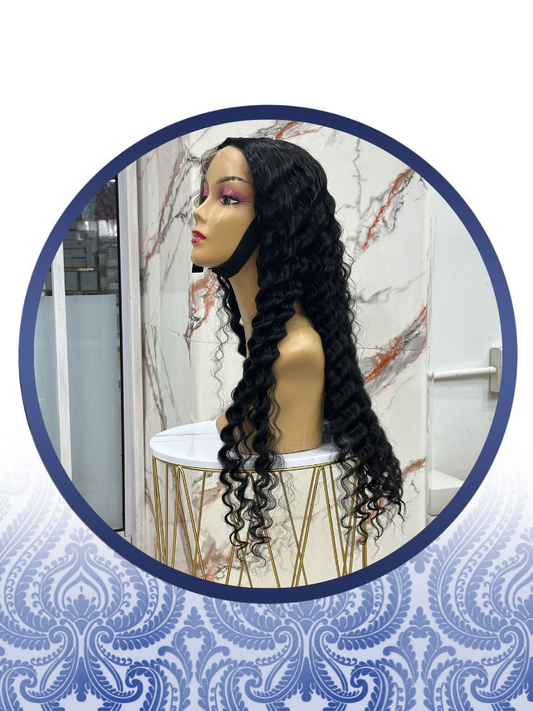 30" 5x5 Malaysian Deepwave Wig