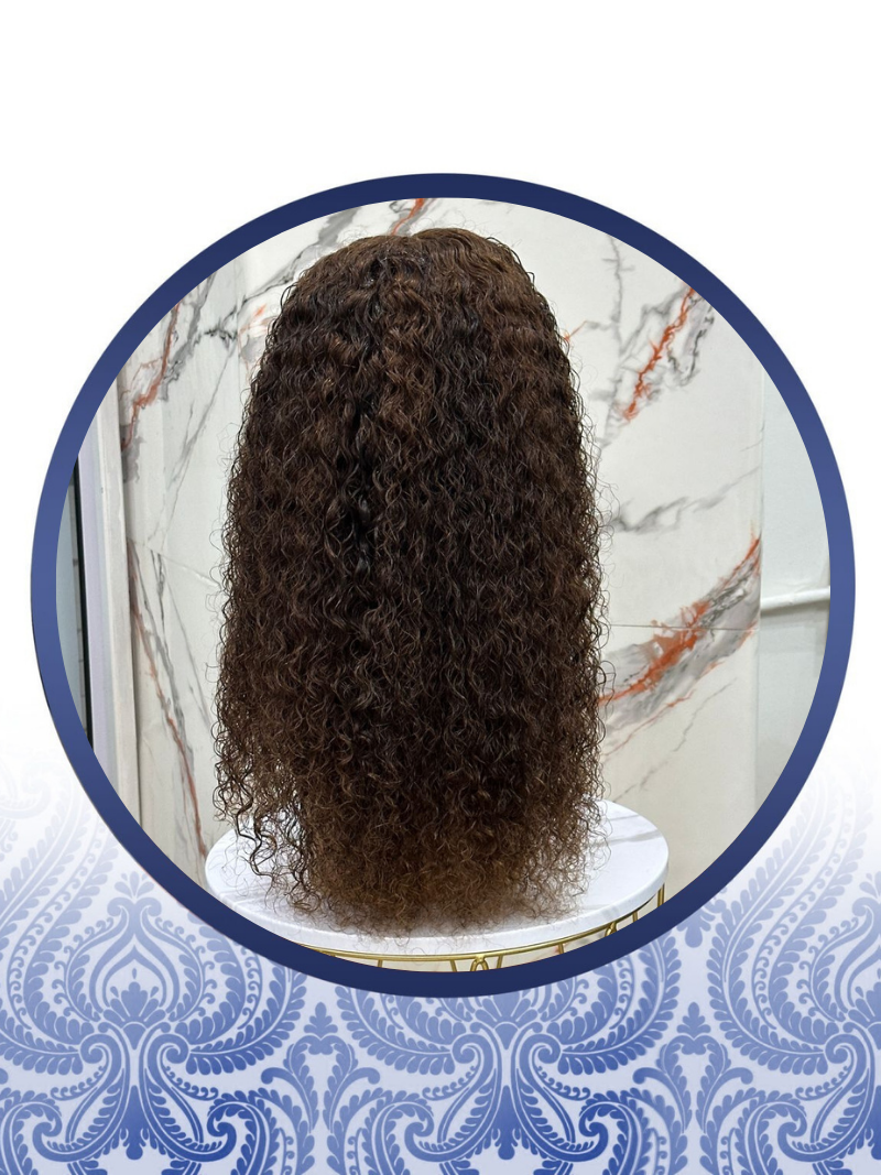 Malaysian 5x5 Magic Curls Lace Wig