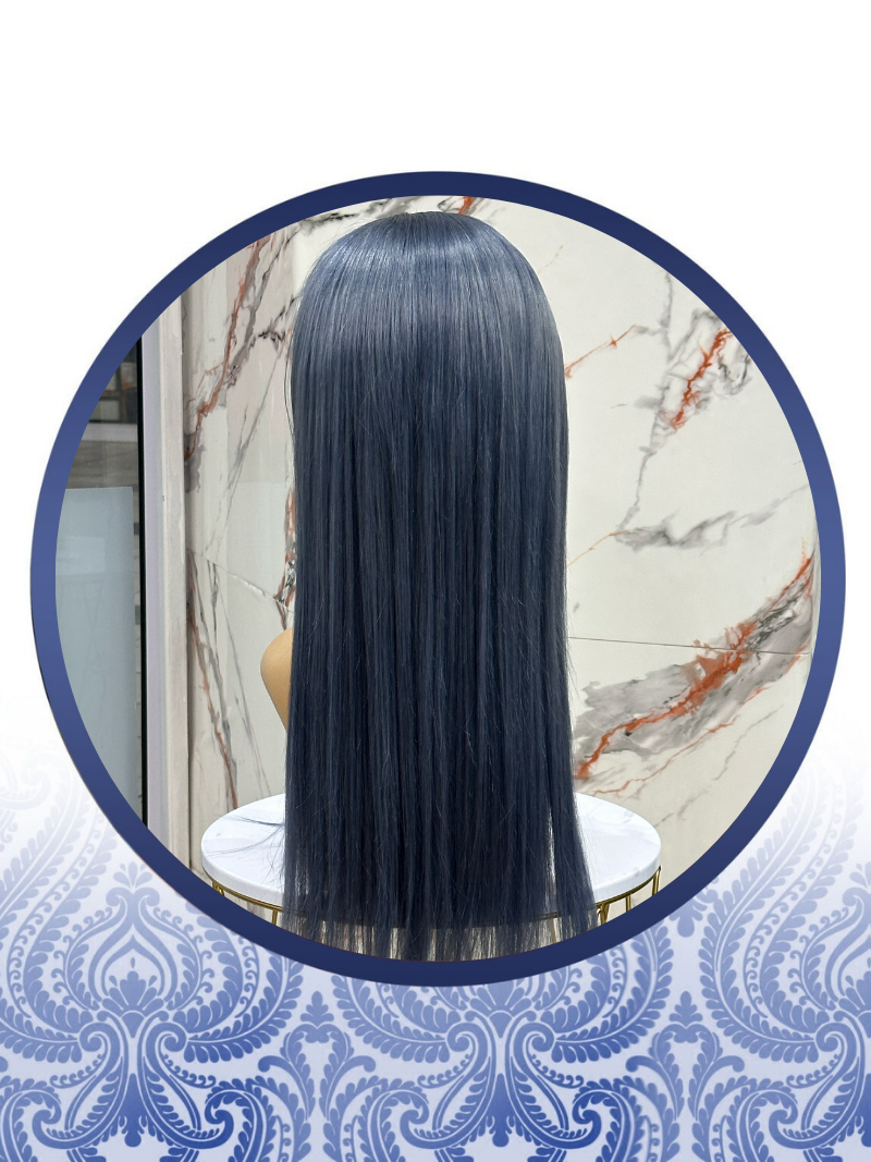 22” Silver Grey Lace Frontal Wig