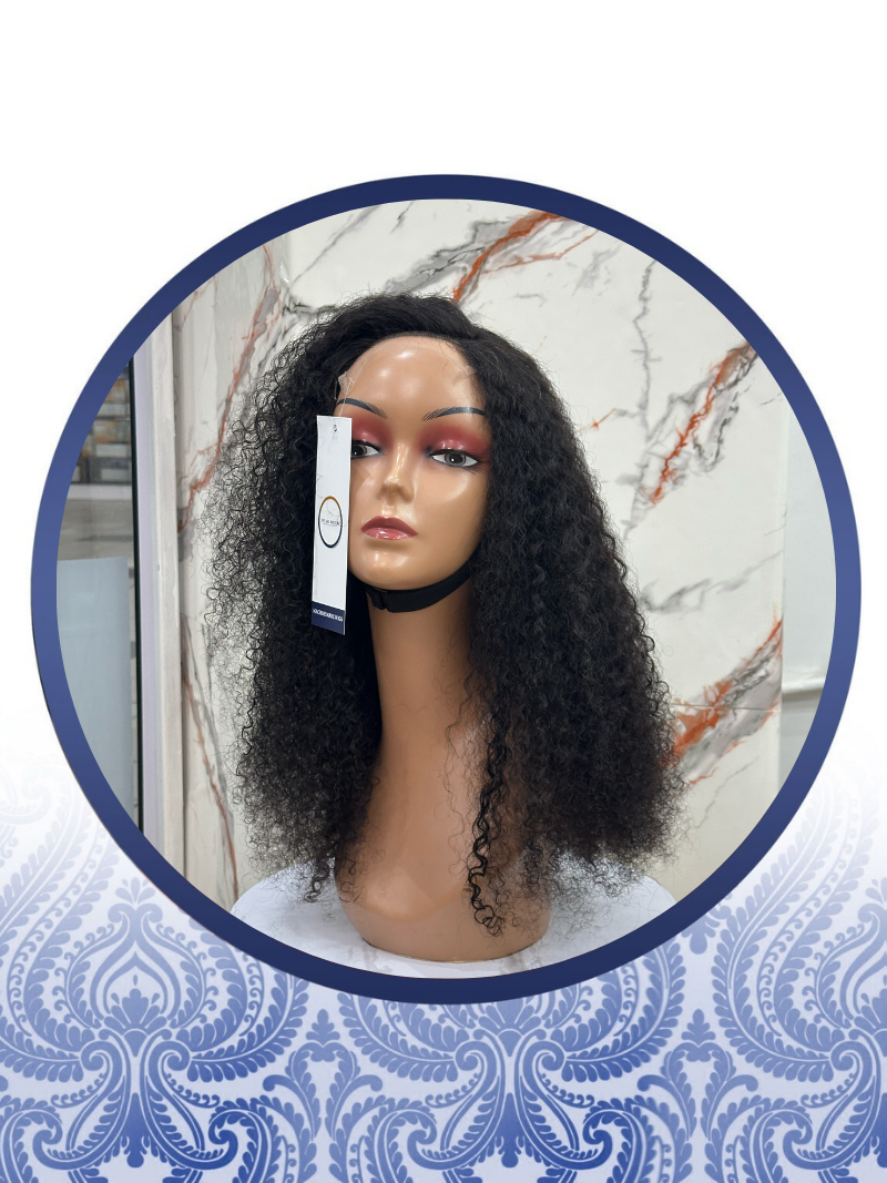 20 " Malaysian 5x5 Magic Curls Lace Wig