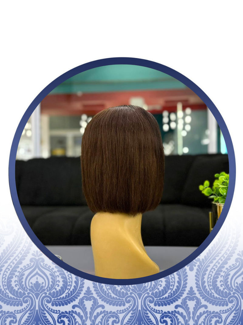 10” straight color 4 frontal wig