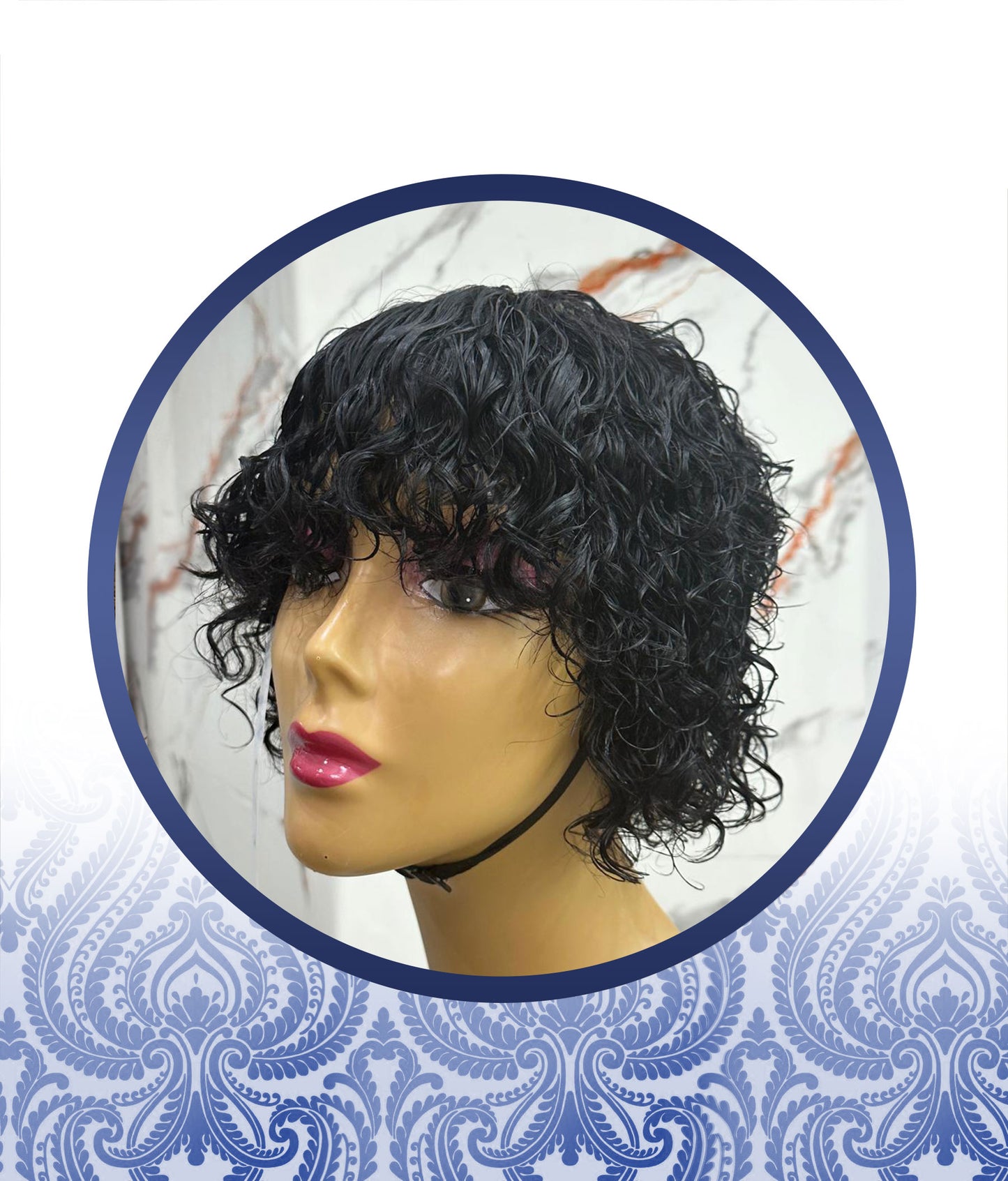 Short Malaysian Pixie Fringe