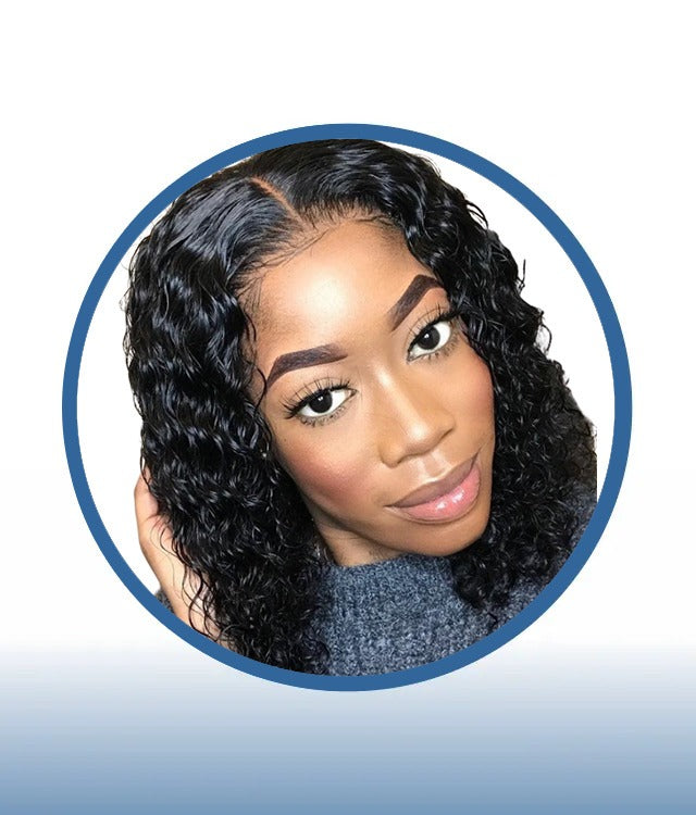 Water Wave 3 Part Wig
