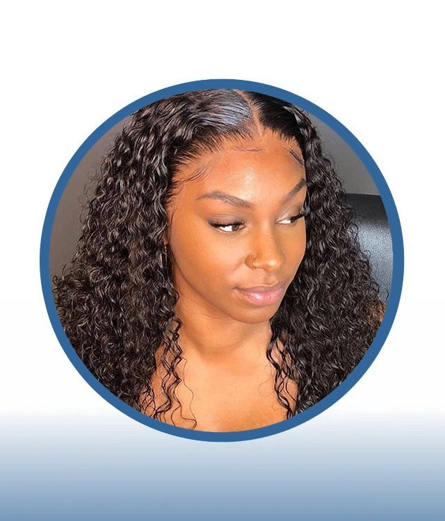 Italian Curl Lace Frontal Wig