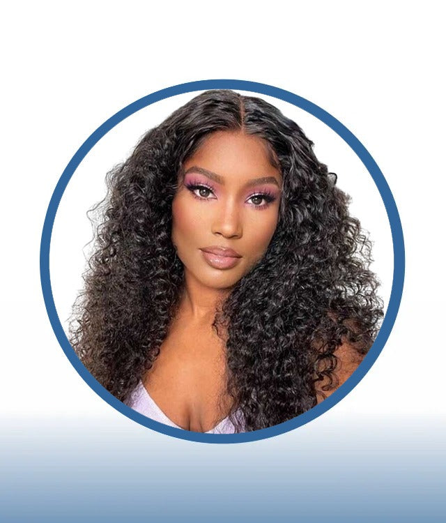 Deep Wave 3 Part Virgin Hair Wig | Natural Movement | The Wig Factory