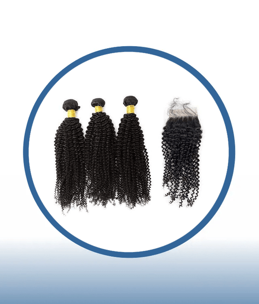 Kinky Curl 3 Bundles + 3 Part Closure