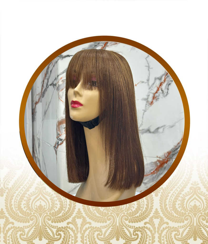 14″ Chocolate Brown Fringe Vietnamese Unit