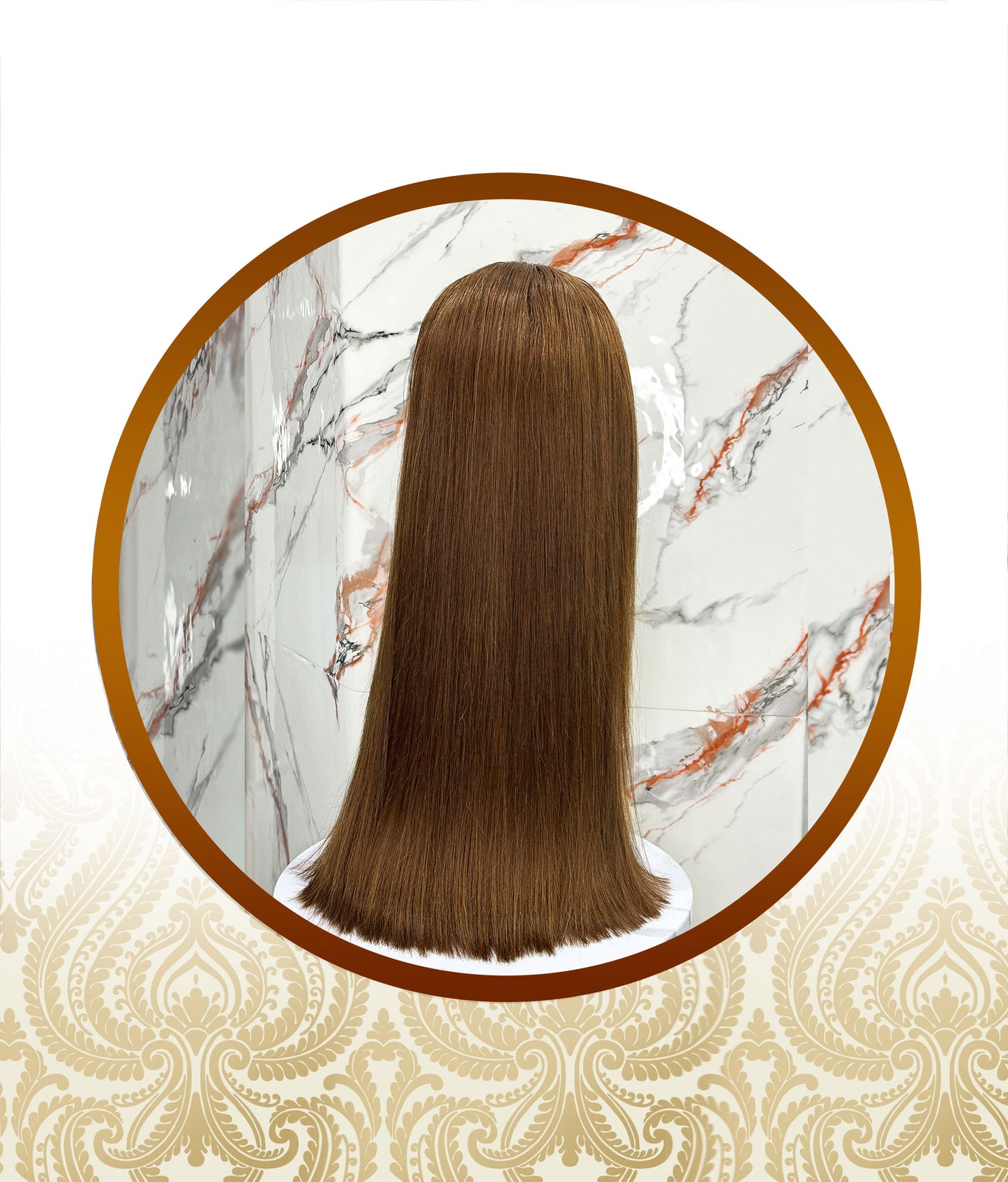 20″ Chocolate Brown Frontal Vietnamese Unit
