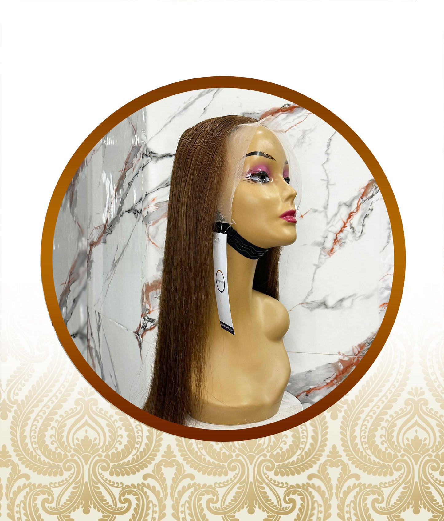 20″ Chocolate Brown Frontal Vietnamese Unit
