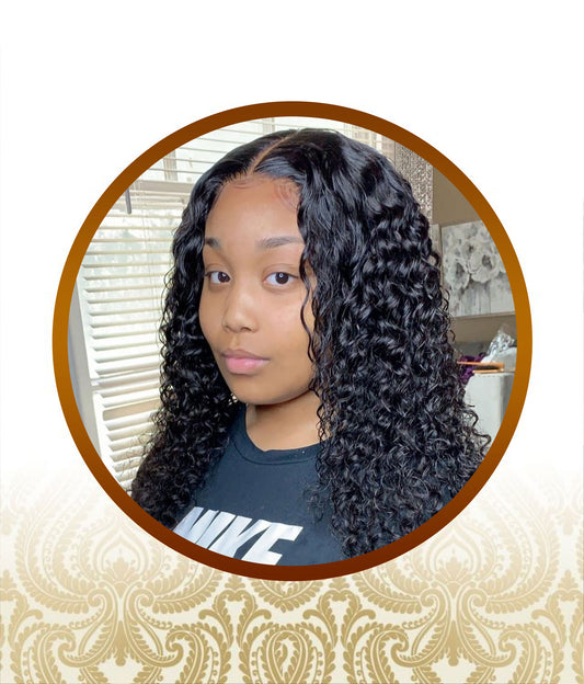 Exotic Mongolian Water Curl 4x4 Double Drawn Lace Unit