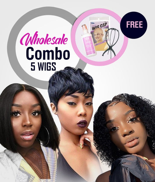 5 Wig Combo
